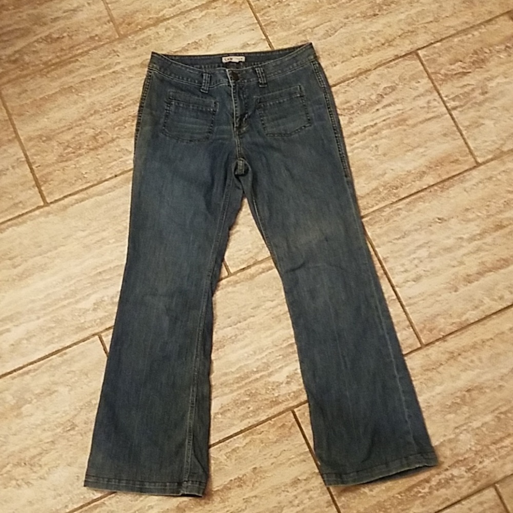 CAbi Farah Flare Jeans Size 6